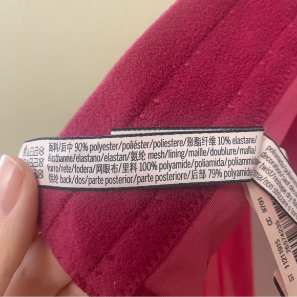 Victoria’s Secret Unlined Lace-Up Velvet Corset Top Size Medium New NWT - Picture 8 of 11